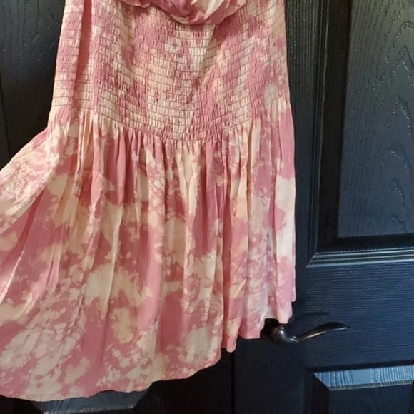 Strapless springy tie dye dress!! - Picture 3 of 4